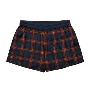 Navy Flannel PJ Shorts